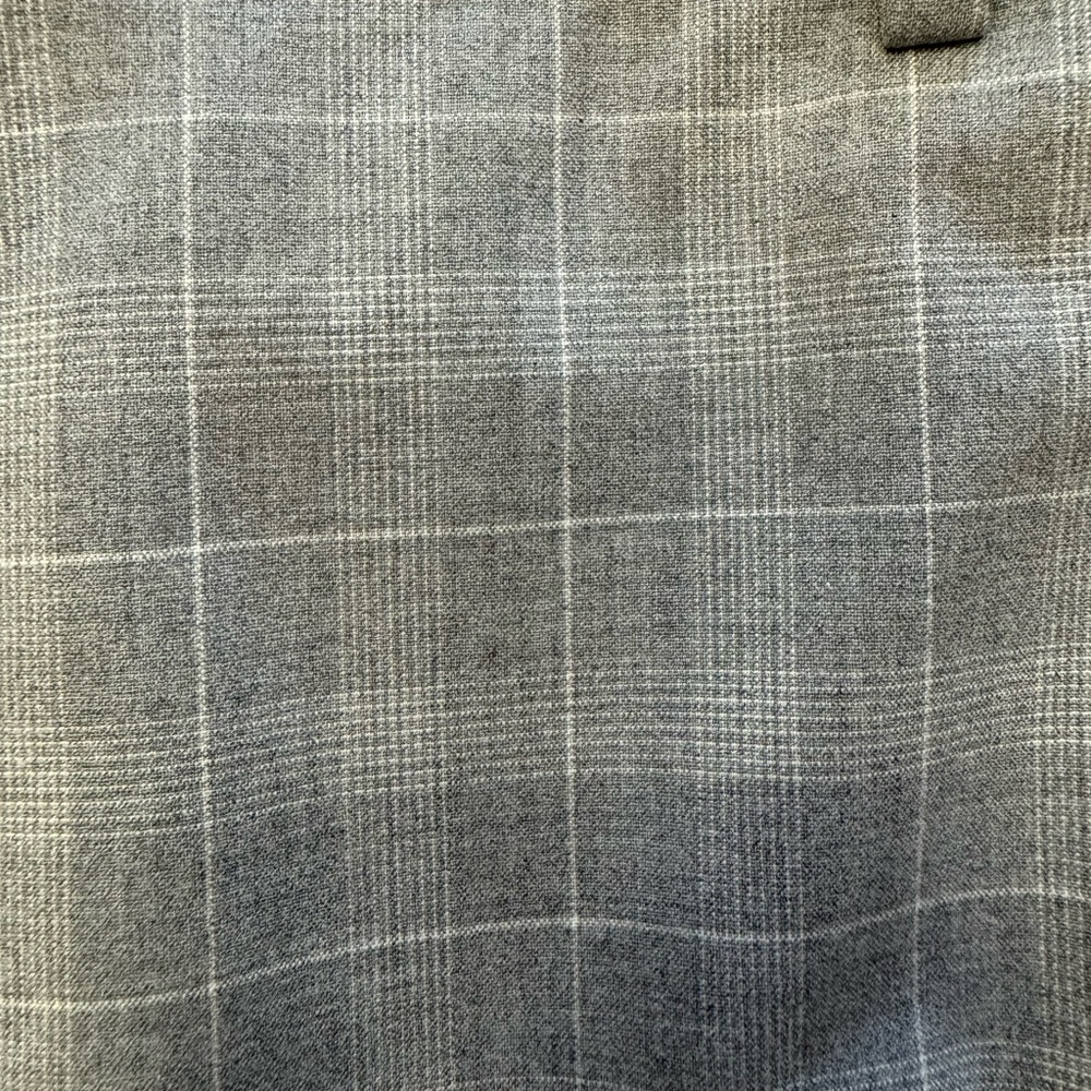 Lauren Ralph Lauren Black label Men’s 40x28 Gray Plaid Dress Pants‎ Flat Front - Picture 10 of 12
